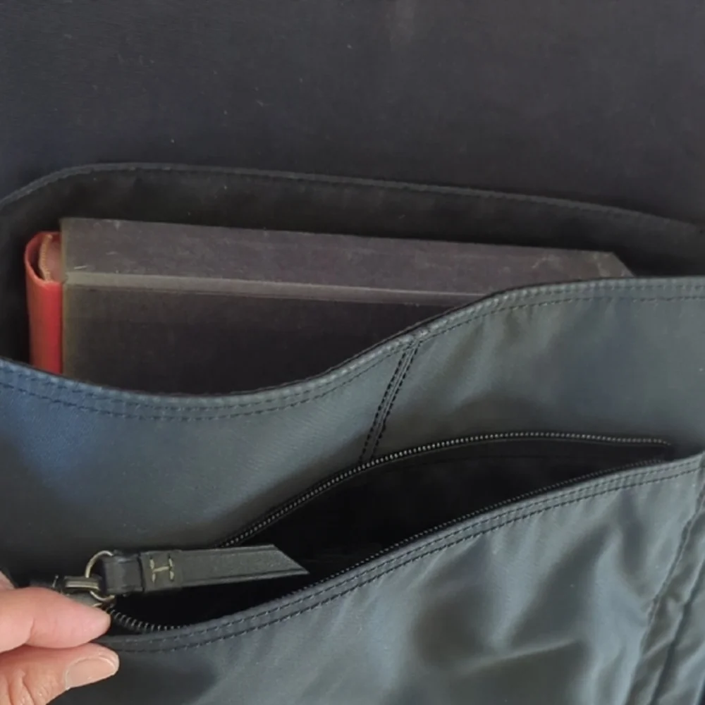 Coach Black Messenger Bag with Adjustable Strap